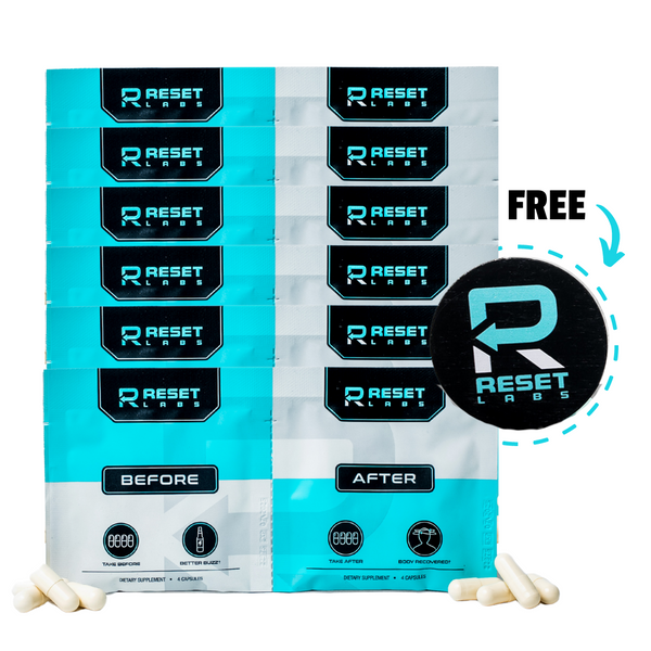 RESET Labs 6 Pack VIP w/ Free Coaster